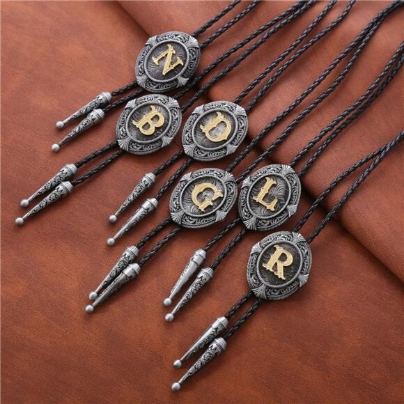 Vintage Bolo tie for Men Z - Picture 6 of 6